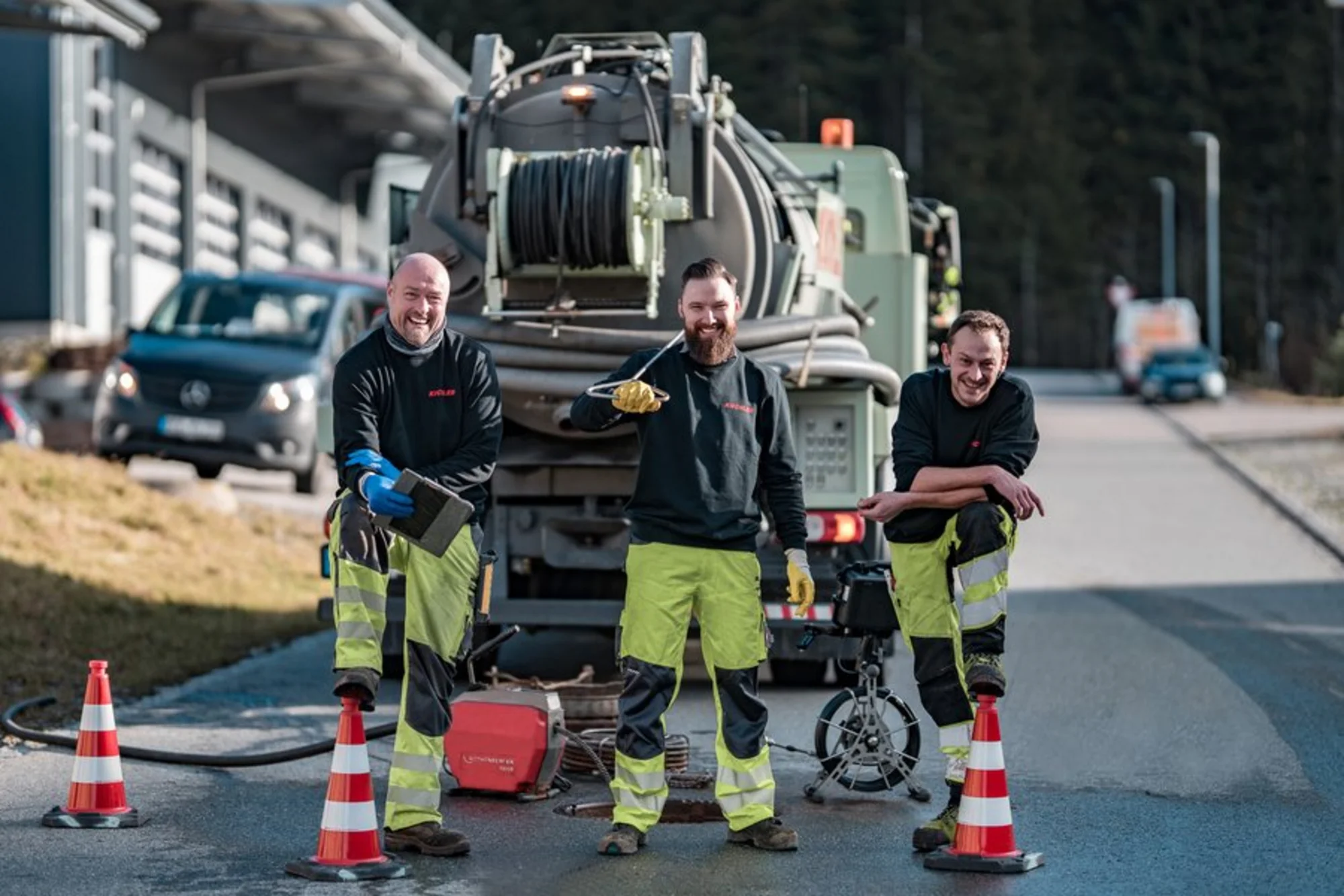 TV Kanaluntersuchung mit Kameratechnik in Pfakofen